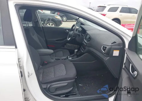 2017 Hyundai Ioniq Hybrid Sel from USA, damaged, VIN KMHC75LC9HU028536